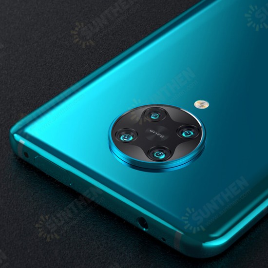 Anti-scratch Aluminum Metal Circle Ring Rear Phone Lens Protector for Xiaomi Poco F2 Pro / Xiaomi Redmi K30 Pro Non-original Anti-scratch Aluminum Metal Circle Ring Rear Phone Lens Protector for Xiaomi Poco F2 Pro / Xiaomi Redmi K30 Pro Non-original