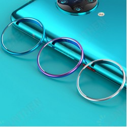 Anti-scratch Aluminum Metal Circle Ring Rear Phone Lens Protector for Xiaomi Poco F2 Pro / Xiaomi Redmi K30 Pro Non-original