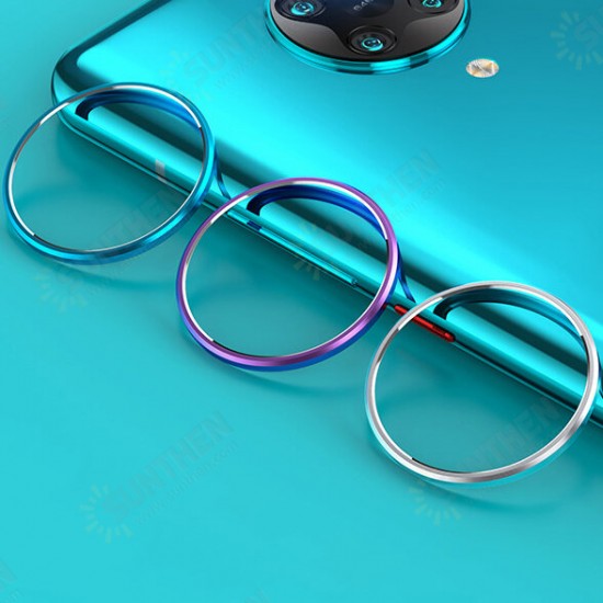 Anti-scratch Aluminum Metal Circle Ring Rear Phone Lens Protector for Xiaomi Poco F2 Pro / Xiaomi Redmi K30 Pro Non-original Anti-scratch Aluminum Metal Circle Ring Rear Phone Lens Protector for Xiaomi Poco F2 Pro / Xiaomi Redmi K30 Pro Non-original