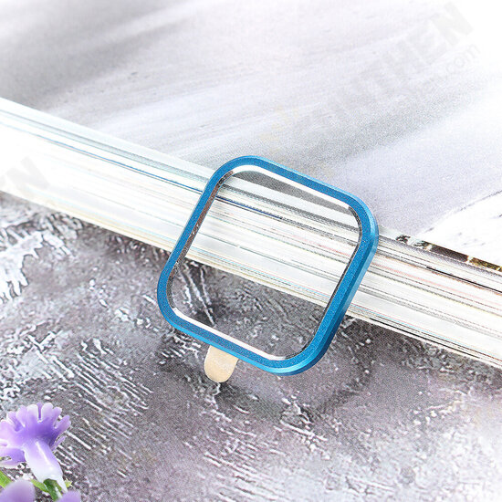 Anti-scratch Aluminum Metal Circle Ring Rear Phone Lens Protector for Xiaomi Redmi Note 9 Pro Non-original