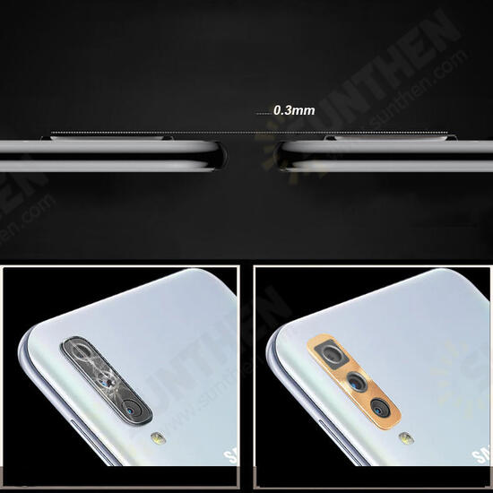 Anti-scratch Metal Circle Ring Phone Camera Lens Protector for Samsung Galaxy A50