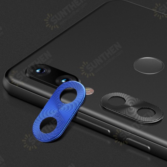 Anti-scratch Metal Circle Ring Phone Camera Lens Protector for Xiaomi Redmi Note 7 / Redmi Note 7 Pro