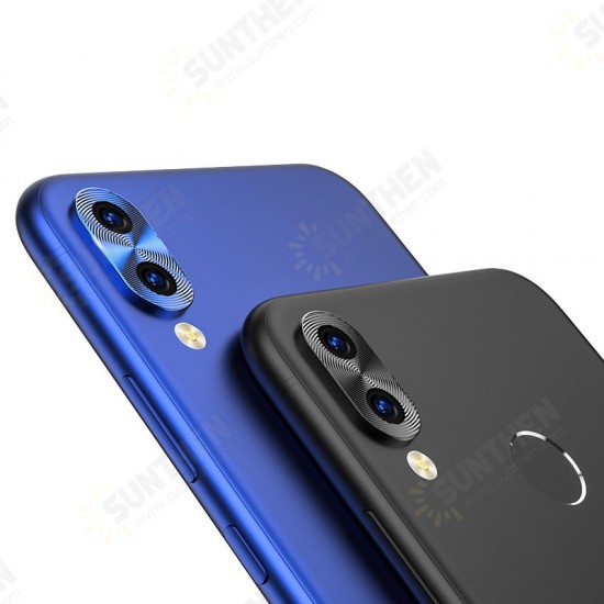 Anti-scratch Metal Circle Ring Phone Camera Lens Protector for Xiaomi Redmi Note 7 / Redmi Note 7 Pro