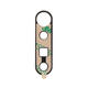 Anti-scratch Metal Circle Ring Phone Camera Lens Protector for Xiaomi Redmi Note 8 Pro Non-original