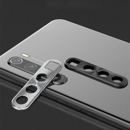 Anti-scratch Metal Circle Ring Phone Camera Lens Protector for Xiaomi Redmi Note 8T Non-original