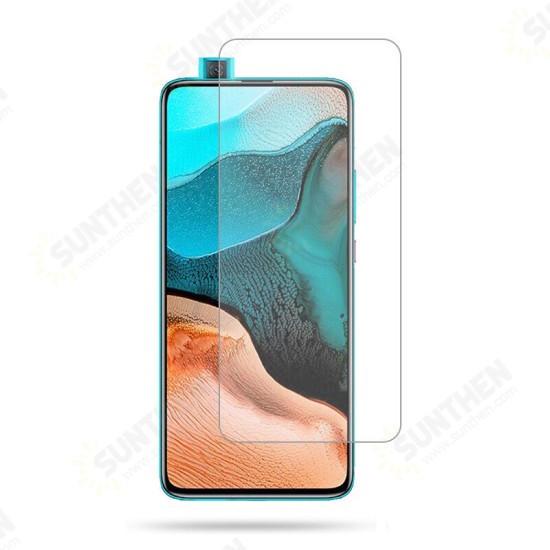 Blue Anti-Scratch Rear Phone Lens Protector + HD Clear 9H Anti-Explosion Tempered Glass Screen Protector for Poco F2 Pro / Xiaomi Redmi K30 Pro Non-original