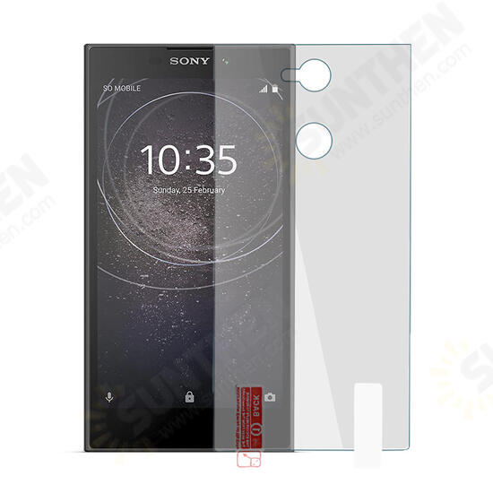 Clear Anti-Scratch Soft Front & Back Screen Protector For Sony Xperia L2