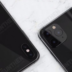 Converted Change iPhone XS to iphone 11 Pro Max Second Change Metal + Tempered Glass 2 in 1 Anti-scratch Phone Camera Lens Protector for iPhone XS Converted Change iPhone XS to iphone 11 Pro Max Second Change Metal + Tempered Glass 2 in 1 Anti-scratch Phone Camera Lens Protector for iPhone XS