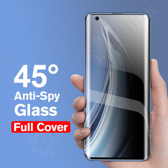 Curved-Screen Anti-Peeping Anti-Explosion Full Coverage Tempered Glass Screen Protector for Xiaomi Mi10 Mi 10 Pro Non-original Curved-Screen Anti-Peeping Anti-Explosion Full Coverage Tempered Glass Screen Protector for Xiaomi Mi10 Mi 10 Pro Non-original