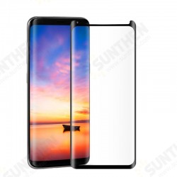 Full Adhesive 3D Curved Edge Case Friendly Tempered Glass Screen Protector For Samsung Galaxy S8 Full Adhesive 3D Curved Edge Case Friendly Tempered Glass Screen Protector For Samsung Galaxy S8