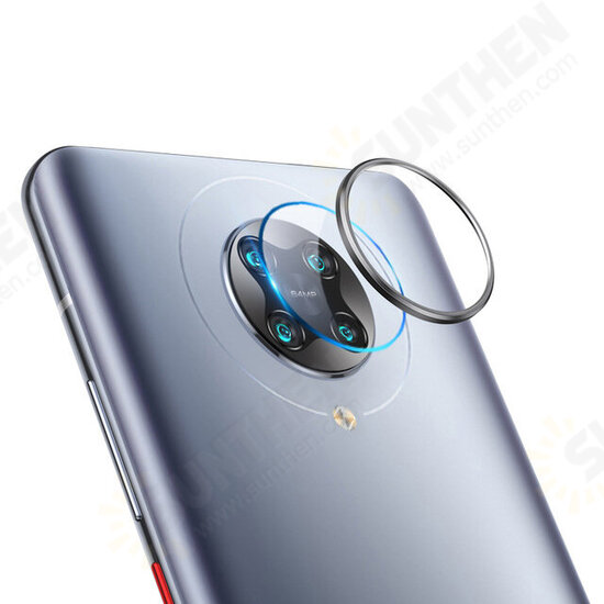 Grey Anti-Scratch Rear Phone Lens Protector + HD Clear 9H Anti-Explosion Tempered Glass Screen Protector for Poco F2 Pro / Xiaomi Redmi K30 Pro Non-original