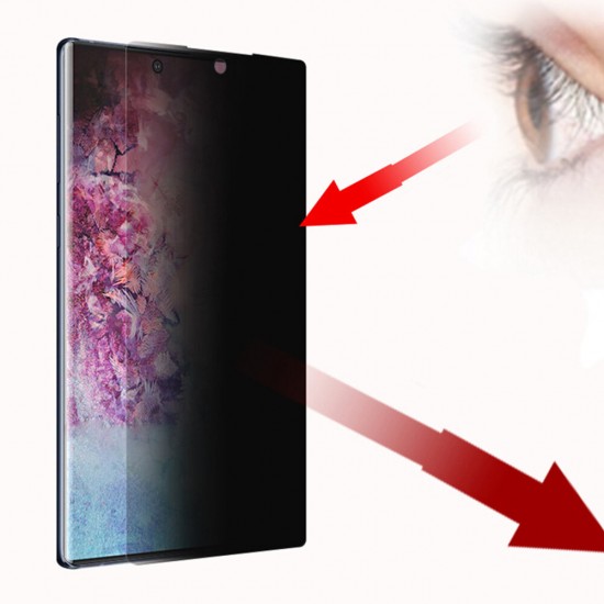 Privacy Anti-Peeping 3D Curved Edge Tempered Glass Screen Protector for Xiaomi Mi 10 / Mi 10 Pro Non-original