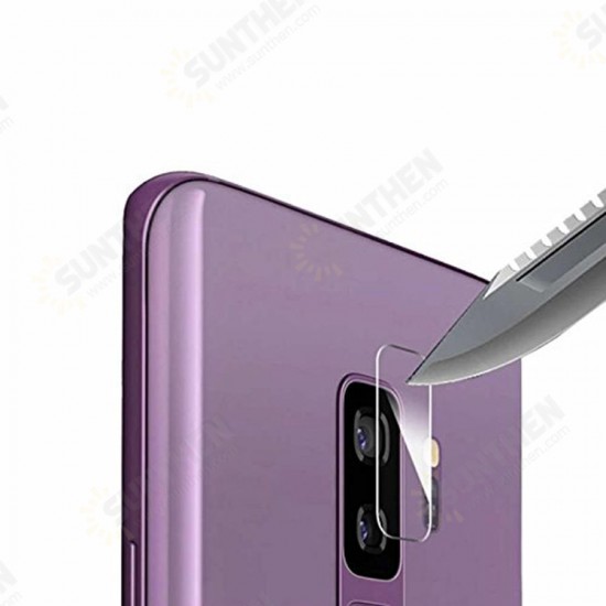 Scratch Resistant Tempered Glass Back Camera Lens Protector For Samsung Galaxy S9 Plus