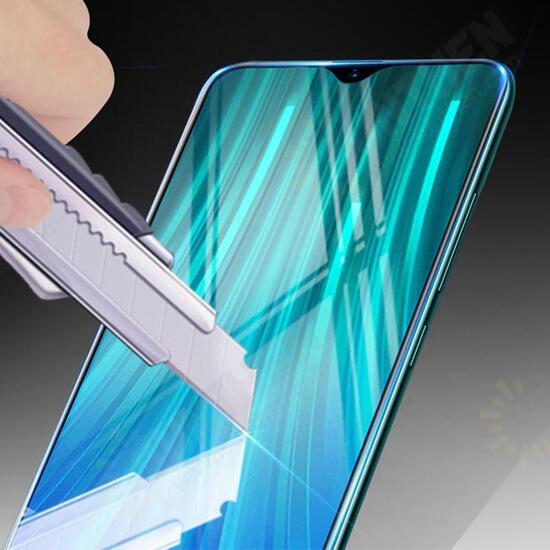 Tempered Glass Screen Protector + Phone Camera Lens Protector for Xiaomi Redmi Note 8 Pro