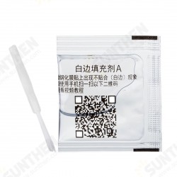 Tempered Glass White Edge Revising White Border Eliminate Liquid + Brush for iPhone Xiaomi Screen Protector