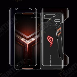 Transparent Front Full Back Cover Soft Hydrogel Screen Protector For ASUS ROG Phone 2