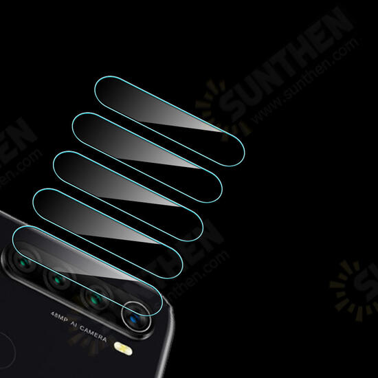 Anti-scratch Aluminum Metal Circle Ring + Tempered Glass Rear Phone Lens Protector Non-original for Xiaomi Redmi Note 8 Anti-scratch Aluminum Metal Circle Ring + Tempered Glass Rear Phone Lens Protector Non-original for Xiaomi Redmi Note 8