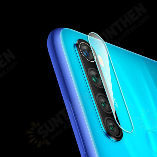 Anti-scratch Aluminum Metal Circle Ring + Tempered Glass Rear Phone Lens Protector Non-original for Xiaomi Redmi Note 8 Anti-scratch Aluminum Metal Circle Ring + Tempered Glass Rear Phone Lens Protector Non-original for Xiaomi Redmi Note 8