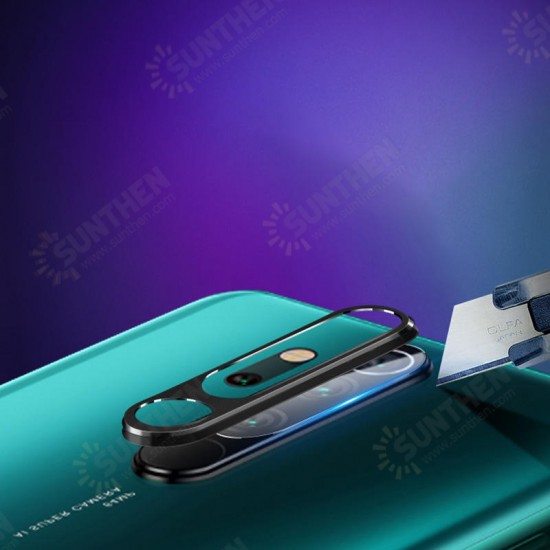 Anti-scratch Aluminum Metal Circle Ring+Tempered Glass Rear Phone Lens Protector Non-original for Xiaomi Redmi Note 8 Pro Anti-scratch Aluminum Metal Circle Ring+Tempered Glass Rear Phone Lens Protector Non-original for Xiaomi Redmi Note 8 Pro