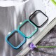 Anti-scratch Aluminum Metal Circle Ring + Tempered Glass Rear Phone Lens Protector Non-original for Xiaomi Redmi Note 9S