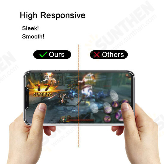 For Blackview BV4900 Front Film HD Clear 9H Anti-Explosion Anti-Scratch Tempered Glass Screen Protector
