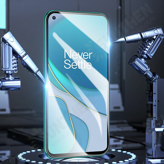 For OnePlus 8T Front Film 9H Anti-Explosion Anti-Scratch Full Coverage Tempered Glass Screen Protector For OnePlus 8T Front Film 9H Anti-Explosion Anti-Scratch Full Coverage Tempered Glass Screen Protector