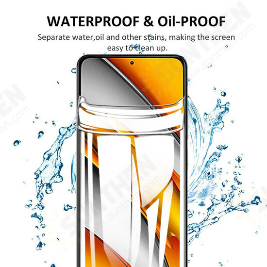 For POCO F3 Global Version Film HD Automatic-Repair Anti-Scratch Full Coverage Soft Hydrogel Film Screen Protector For POCO F3 Global Version Film HD Automatic-Repair Anti-Scratch Full Coverage Soft Hydrogel Film Screen Protector