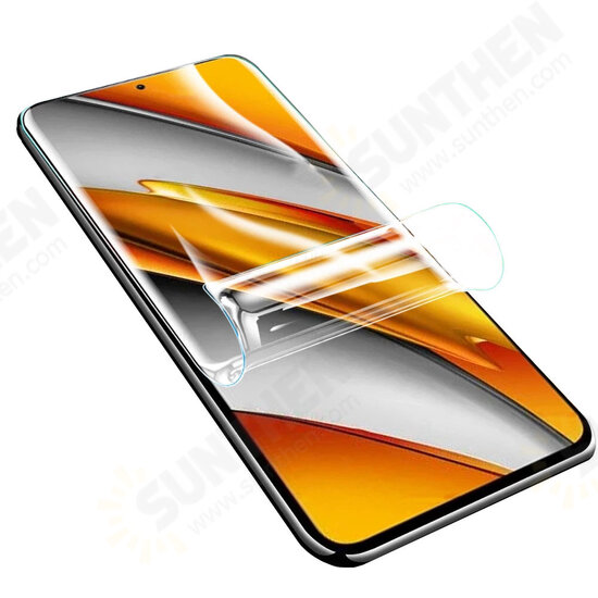 For POCO F3 Global Version Film HD Automatic-Repair Anti-Scratch Full Coverage Soft Hydrogel Film Screen Protector For POCO F3 Global Version Film HD Automatic-Repair Anti-Scratch Full Coverage Soft Hydrogel Film Screen Protector