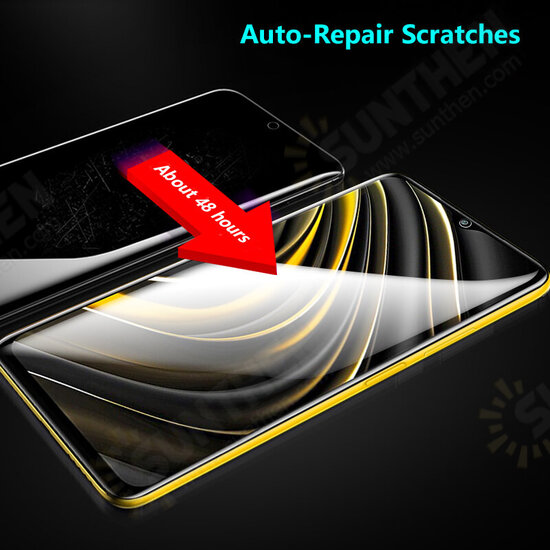 For POCO M3 Film HD Automatic-Repair Anti-Scratch Full Coverage Front / Back Soft Hydrogel Film Screen Protector For POCO M3 Film HD Automatic-Repair Anti-Scratch Full Coverage Front / Back Soft Hydrogel Film Screen Protector