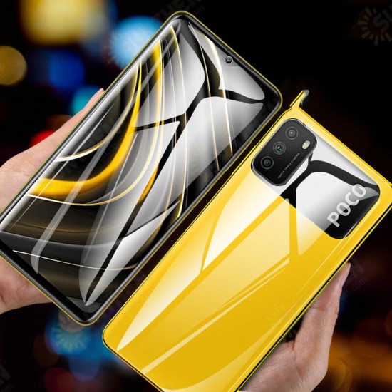 For POCO M3 Film HD Automatic-Repair Anti-Scratch Full Coverage Front / Back Soft Hydrogel Film Screen Protector For POCO M3 Film HD Automatic-Repair Anti-Scratch Full Coverage Front / Back Soft Hydrogel Film Screen Protector