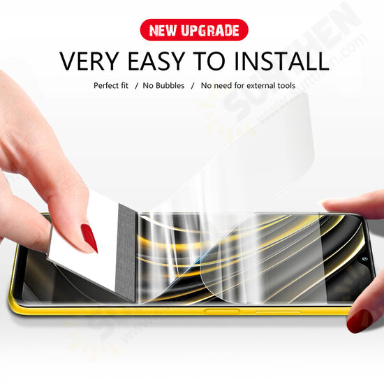 For POCO M3 Film HD Automatic-Repair Anti-Scratch Full Coverage Front / Back Soft Hydrogel Film Screen Protector For POCO M3 Film HD Automatic-Repair Anti-Scratch Full Coverage Front / Back Soft Hydrogel Film Screen Protector