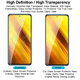For POCO X3 Pro / POCO X3 NFC Flim 1/2/3/5PCS HD Clear 9H Anti-Explosion Anti-Scratch Tempered Glass Screen Protector