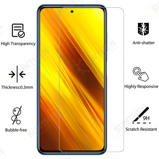 For POCO X3 Pro / POCO X3 NFC Front Film 2-IN-1 9H Anti-Peeping Anti-Explosion Tempered Glass Screen Protector For POCO X3 Pro / POCO X3 NFC Front Film 2-IN-1 9H Anti-Peeping Anti-Explosion Tempered Glass Screen Protector