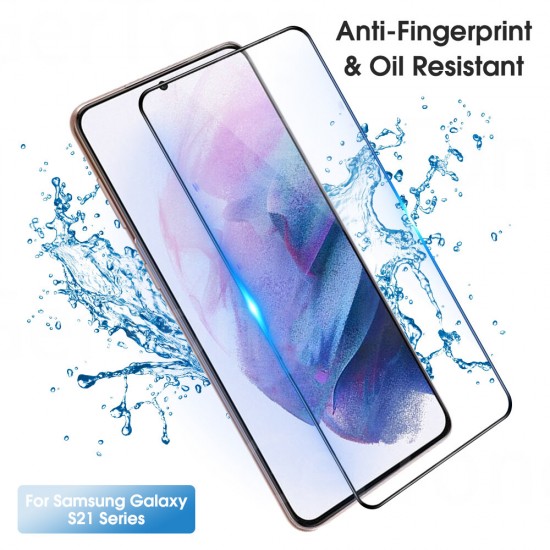 For Samsung Galaxy S21 Ultra 5G / Galaxy S21+ 5G / Galaxy S21 5G Front Film 3D Curved Edge HD Anti-Explosion Full Glue Full Coverage Tempered Glass Screen Protector