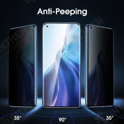 For Xiaomi Mi 11 / Mi 11 Pro Film Anti-Peeping HD Automatic-Repair Anti-Scratch Full Coverage Soft Hydrogel Film Screen Protector Non-Original For Xiaomi Mi 11 / Mi 11 Pro Film Anti-Peeping HD Automatic-Repair Anti-Scratch Full Coverage Soft Hydrogel Film Screen Protector Non-Original