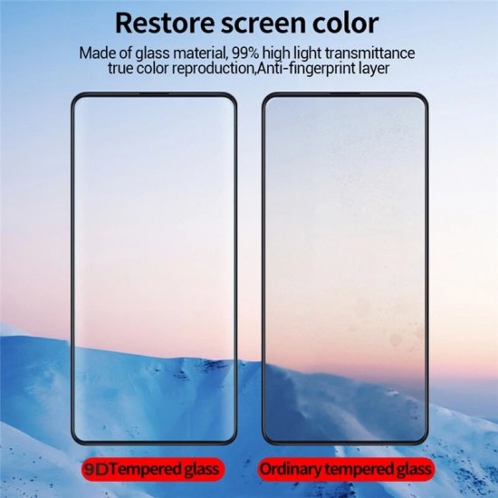 Accessories Set 2Pcs 9H Anti-Explosion Full Glue Full Coverage Tempered Glass Screen Protector + 2Pcs HD Clear Ultra-Thin Phone Lens Protector