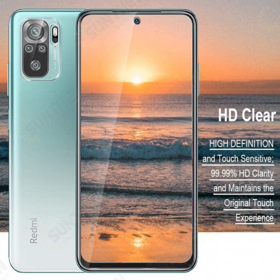 For Xiaomi Redmi Note 10 Accessories Set 2Pcs 9H Anti-Explosion Tempered Glass Screen Protector + 2Pcs HD Clear Ultra-Thin Phone Lens Protector Non-Original For Xiaomi Redmi Note 10 Accessories Set 2Pcs 9H Anti-Explosion Tempered Glass Screen Protector + 2Pcs HD Clear Ultra-Thin Phone Lens Protector Non-Original