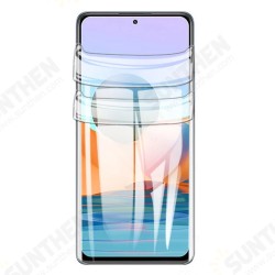 For Xiaomi Redmi Note 10 Accessories Set 2Pcs HD Automatic-Repair Soft Hydrogel Film Screen Protector + 2Pcs HD Clear Phone Lens Protector Non-Original