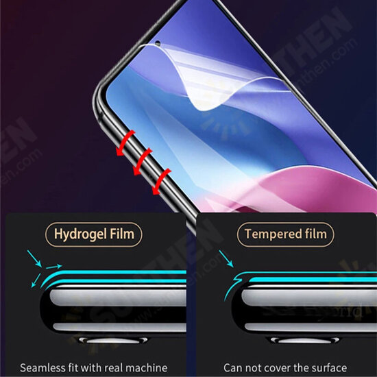 For Xiaomi Redmi Note 10 Pro / Redmi Note 10 Pro Max Film HD Automatic-Repair Anti-Scratch Full Coverage Soft Hydrogel Film Screen Protector Non-Original For Xiaomi Redmi Note 10 Pro / Redmi Note 10 Pro Max Film HD Automatic-Repair Anti-Scratch Full Coverage Soft Hydrogel Film Screen Protector Non-Original