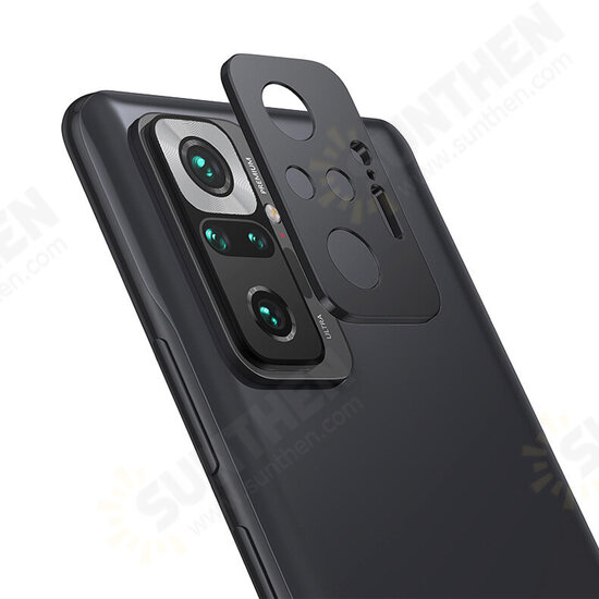 For Xiaomi Redmi Note 10 Pro Rear Phone Lens Protector Anti-Scratch Aluminum Alloy Metal Camera Circle Ring Non-Original For Xiaomi Redmi Note 10 Pro Rear Phone Lens Protector Anti-Scratch Aluminum Alloy Metal Camera Circle Ring Non-Original
