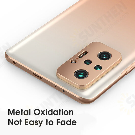 For Xiaomi Redmi Note 10 Pro Rear Phone Lens Protector Anti-Scratch Aluminum Alloy Metal Camera Circle Ring Non-Original For Xiaomi Redmi Note 10 Pro Rear Phone Lens Protector Anti-Scratch Aluminum Alloy Metal Camera Circle Ring Non-Original