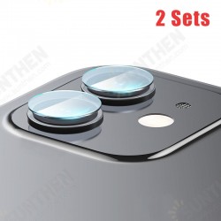 For iPhone 12 Pro Max / 12 Mini / 12 / 12 Pro Lens Protector 2 Sets HD Clear Ultra-Thin Anti-Scratch Soft Tempered Glass Phone Camera Flim For iPhone 12 Pro Max / 12 Mini / 12 / 12 Pro Lens Protector 2 Sets HD Clear Ultra-Thin Anti-Scratch Soft Tempered Glass Phone Camera Flim