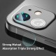For iPhone 12 Pro Max / 12 Mini / 12 / 12 Pro Lens Protector 2 Sets HD Clear Ultra-Thin Anti-Scratch Soft Tempered Glass Phone Camera Flim For iPhone 12 Pro Max / 12 Mini / 12 / 12 Pro Lens Protector 2 Sets HD Clear Ultra-Thin Anti-Scratch Soft Tempered Glass Phone Camera Flim