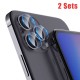 For iPhone 12 Pro Max / 12 Mini / 12 / 12 Pro Lens Protector 2 Sets HD Clear Ultra-Thin Anti-Scratch Soft Tempered Glass Phone Camera Flim For iPhone 12 Pro Max / 12 Mini / 12 / 12 Pro Lens Protector 2 Sets HD Clear Ultra-Thin Anti-Scratch Soft Tempered Glass Phone Camera Flim