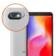 2 PCS Anti-scratch Clear Soft Camera Len Tempered Glass Screen Protector for Xiaomi Redmi 6A Non-original
