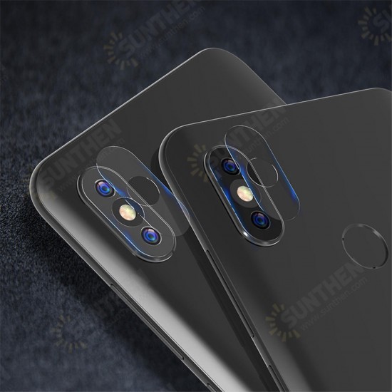 2PCS Anti-scratch HD Clear Tempered Glass Camera Lens Protective Film for Xiaomi Mi MIX 3 Non-original