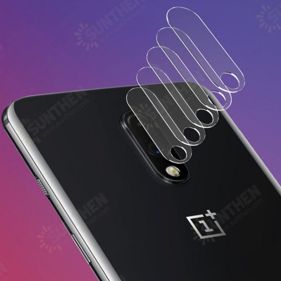 2PCS Anti-scratch HD Clear Tempered Glass Phone Camera Lens Protector for OnePlus 7