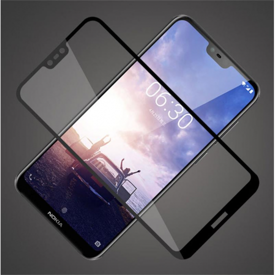 Anti-explosion Full Cover Tempered Glass Screen Protector for Nokia X6 / 6.1 Plus