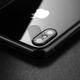 Arc Edge Back Cover Camera Lens Tempered Glass Protector Film for iPhone X