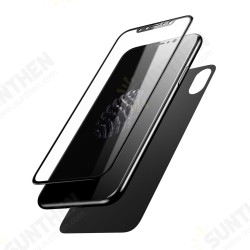 0.2mm 3D Arc Edge Front Rear Tempered Glass Film Screen Protector for iPhone XS/X 0.2mm 3D Arc Edge Front Rear Tempered Glass Film Screen Protector for iPhone XS/X